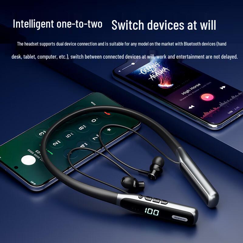 Спортивная Bluetooth-гарнитура с шейным ободом Newman G1
