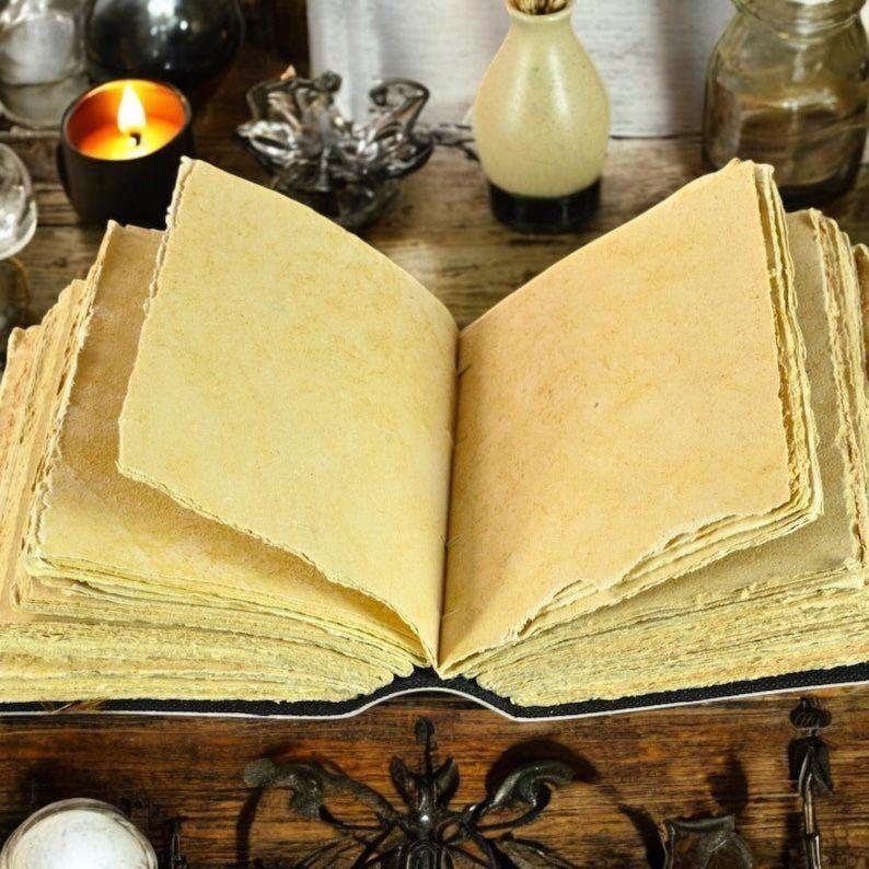 Кожаный журнал «Мать-Земля»: Гримуар Книга Теней