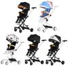 Efficient Foldable Baby Stroller With Adjustable Reclining Seat And Attractive Color Variants