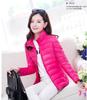 Annual cotton-padded clothes women's short winter women's clothing slim and thin big red cotton-padded jacket light and thin down cotton-padded j