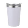 Milk Cup, 304 Stainless Steel Insulated Cup with Lid, Coffee Cup, Double-layer Spray Painted Straight Body Car Cup