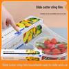 Disposable Slide Cutter PE Cling Film: High-Temp Resistant, Large Roll, Food-Grade Kitchen Wrap