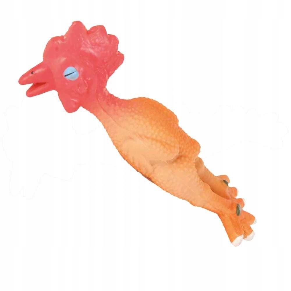 Squeaking Latex Chicken Dog Toy