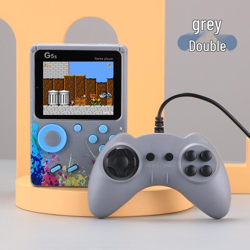 G5s Retro Handheld Console: 500 Classic Games, Two-Player Nostalgic Toy for Children