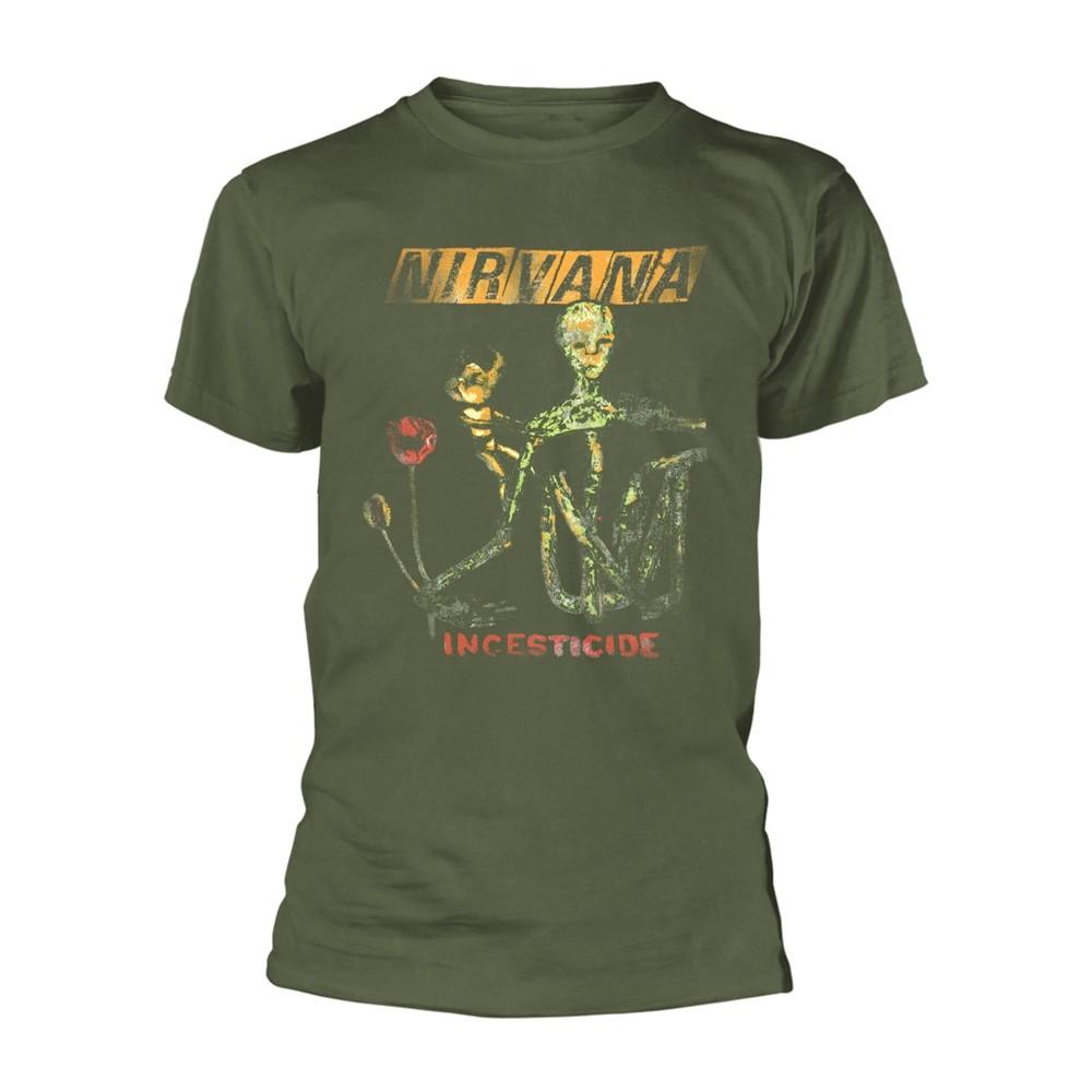 NIRVANA - REFORMANT INCESTICIDE (GREEN) GREEN T-Shirt Large