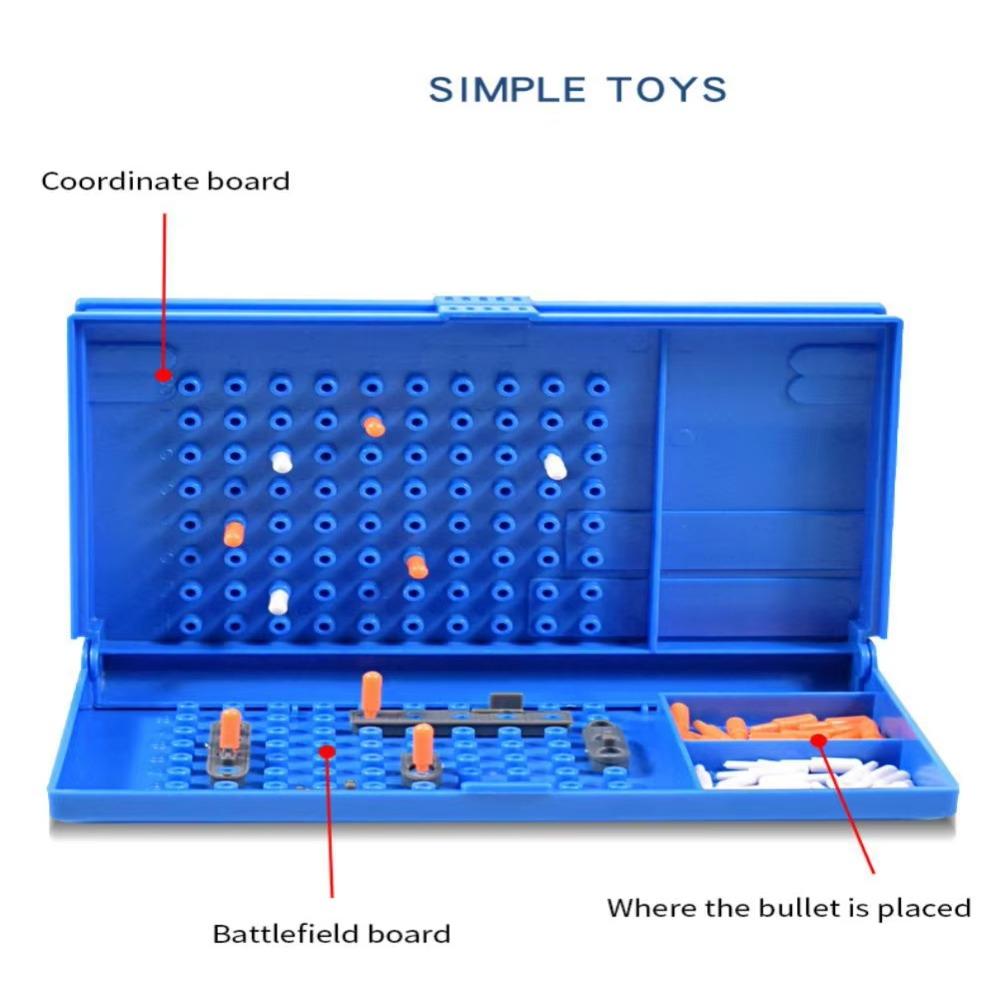 Educational Battleship Board Game 2 Player Strategy Battle Game Toys  Parent-child Party Games