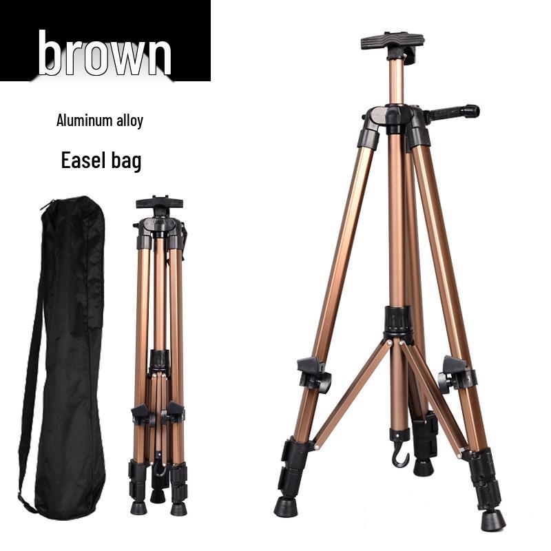 Портативный алюминиевый сплав ручная кривошипная треугольная этюдная подставка-мольберт