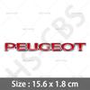 3D Metal Rear Trunk Emblem Badge Logo Stickers  For Peugeot 308 408 2008 206 208 307 3008 406 407 207 4007 4008  Car Styling