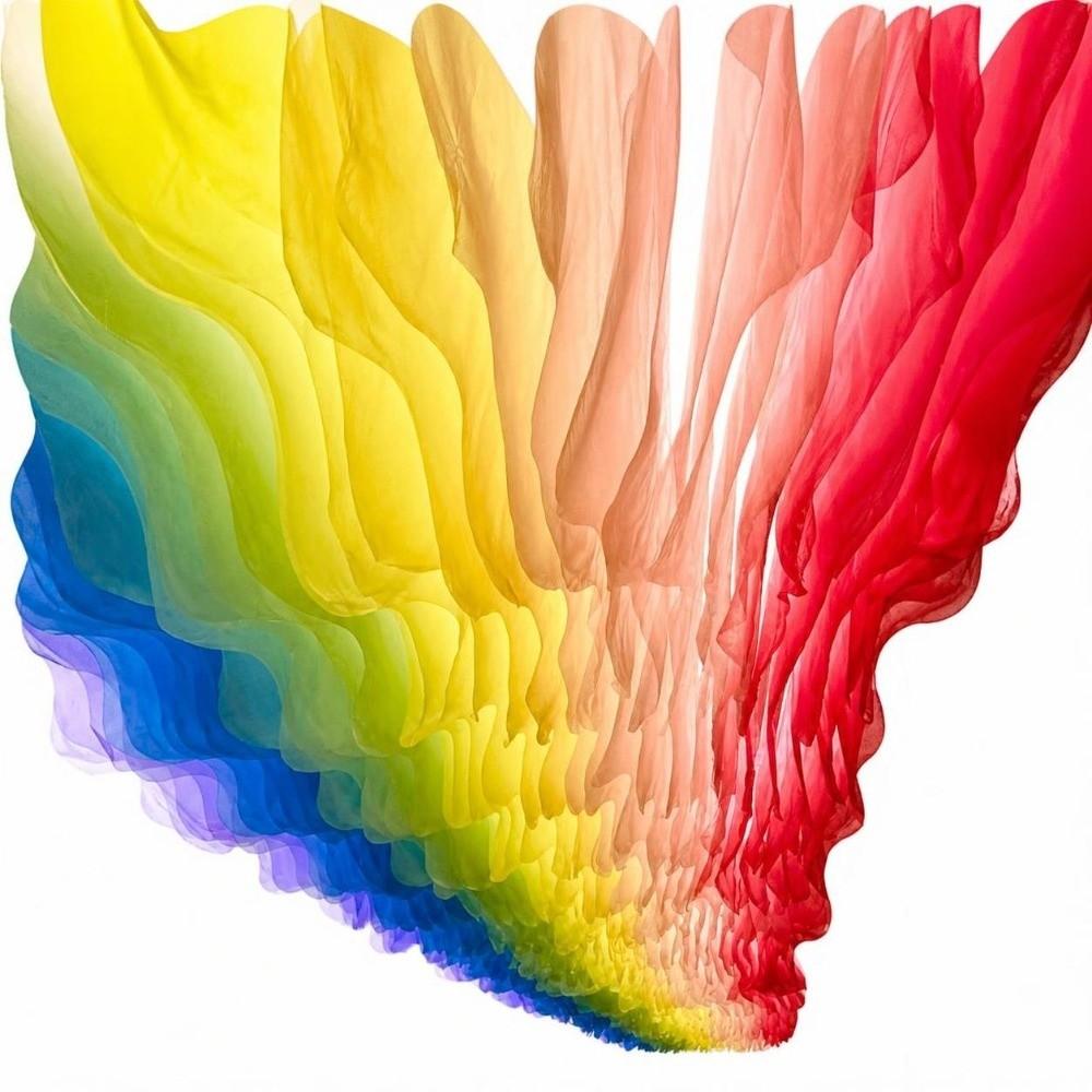 10Meter Long Wave Gauze Curtain Translucent Yarn Hanging Sash Decor Hotel Decoration