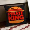 BBurger KKing Logo Cushion Cover Reversible Soft Durable Pillow Cover Home  Car MultiScene Use for Daily Comfort