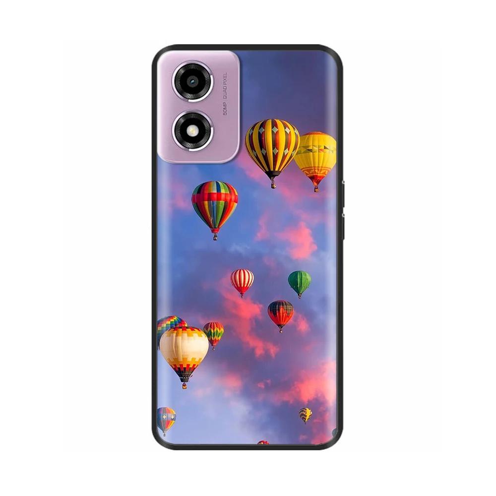 For Motorola Moto E14 Case Luxury TPU Soft Silicone Phone Cases Cover For Moto E13 E MotoE14 E 14 Shockproof Lovely Bumper Coque