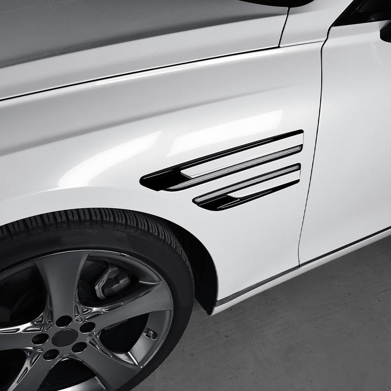 Для Genesis G80 RG3 2025 2026 Стиль экстерьера Листовая пластина Крышка Полоса Декоративная накладка на боковую панель кузова автомобиля Аксессуары
