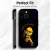 Регги Ямайский Певец B-Bob M-Marley Чехол для Телефона Чехол для Телефона Мягкая Упаковка Легкий Для iPhone17 16 15 14 13ProMax
