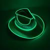 Yousheng Light Up Cowgirl Hat Беспроводная неоновая светодиодная ковбойская кепка в стиле вестерн, светящаяся мигающая световая барная шляпа для вечеринки на Хэллоуин