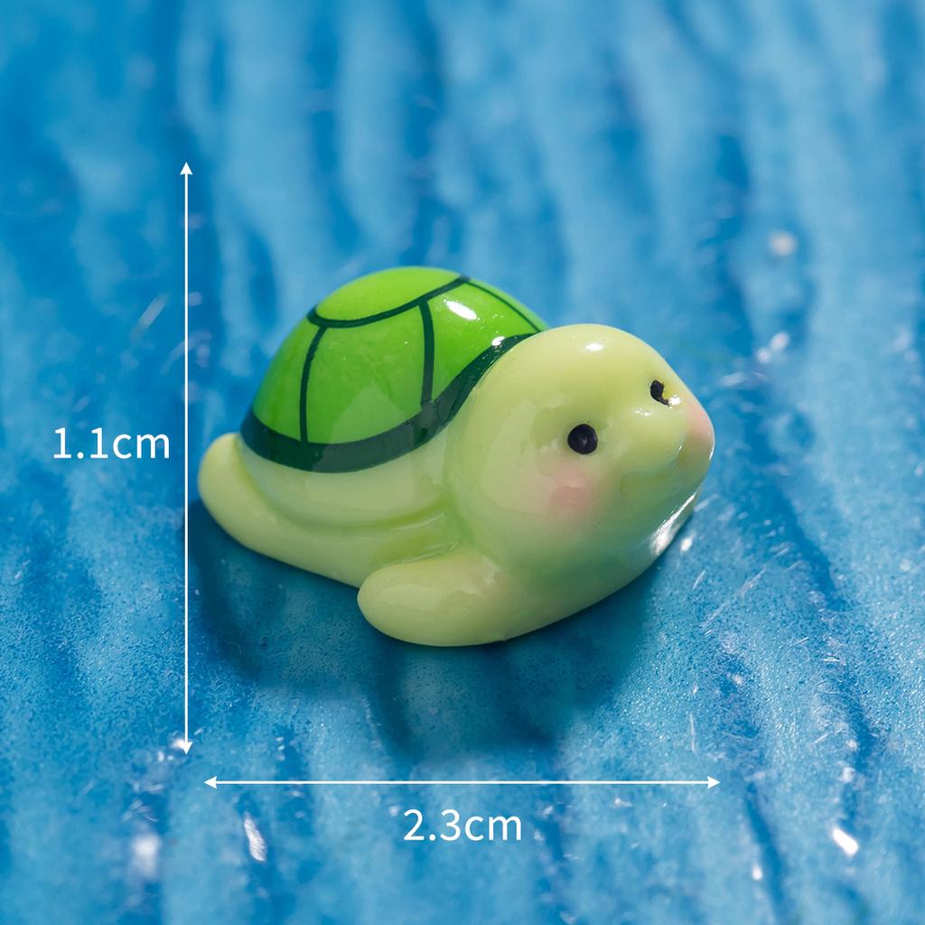 Micro Landscape Cartoon Cute Little Turtle Decoration Diy Accessories Blind Bag Accessories Fish Tank Turtle Decoration