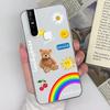 Для Vivo U20 V15 V19 V20 V21 V27 S15 Чехол для телефона Красивый радужный узор Прозрачный силиконовый Высокое качество Пылезащитный Мягкий чехол Для Vivo Бампер Сумки