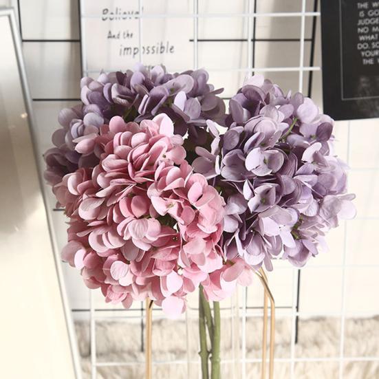 Уникальные искусственные гортензии Минималистичные, устойчивые к ультрафиолетовому излучению Художественные