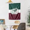 Mexico Logo Wall Decor Tapestry Art For Pet Memorial Birthdaywedding Party Backdrop Family Gift