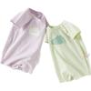 DAVE&BELLA Baby Boys' Short-Sleeve Summer Romper