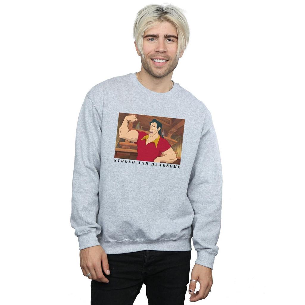 Disney Mens Beauty And The Beast Handsome Brute Sweatshirt
