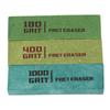 3PCS Rubber, Emery Fret Polishing Abrasive Rubber Blocks Guitar Cleaning Tool Kit  Luthier Tool
