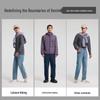 Men's Relaxed Fit Retro Straight-Leg Jeans