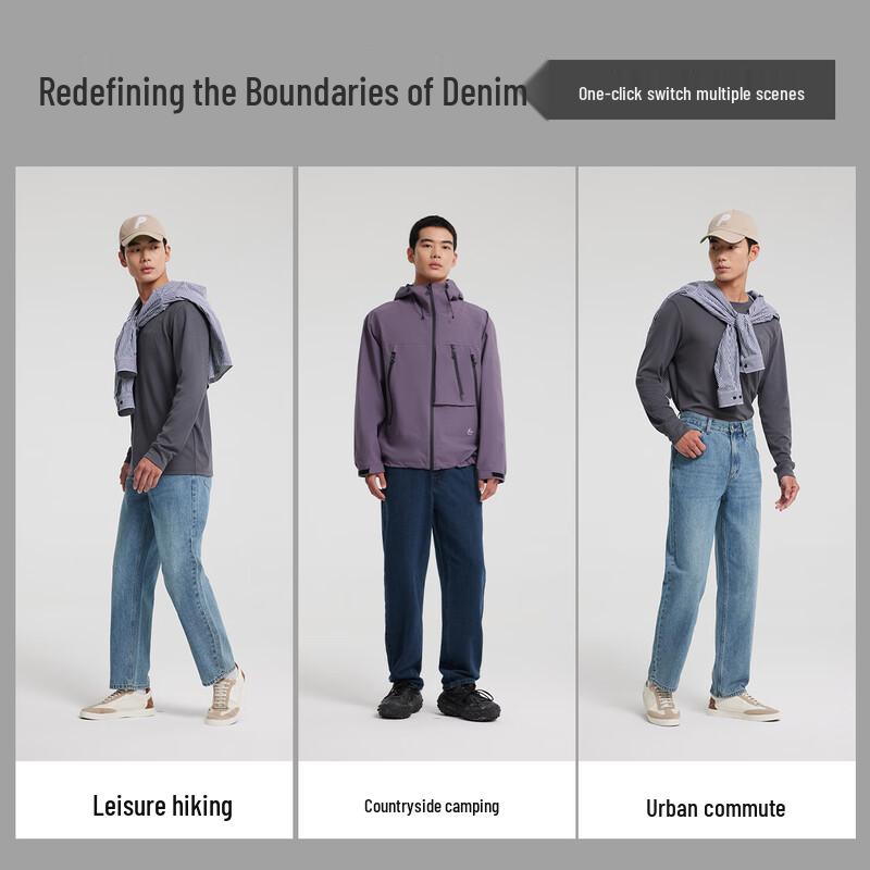 Men's Relaxed Fit Retro Straight-Leg Jeans