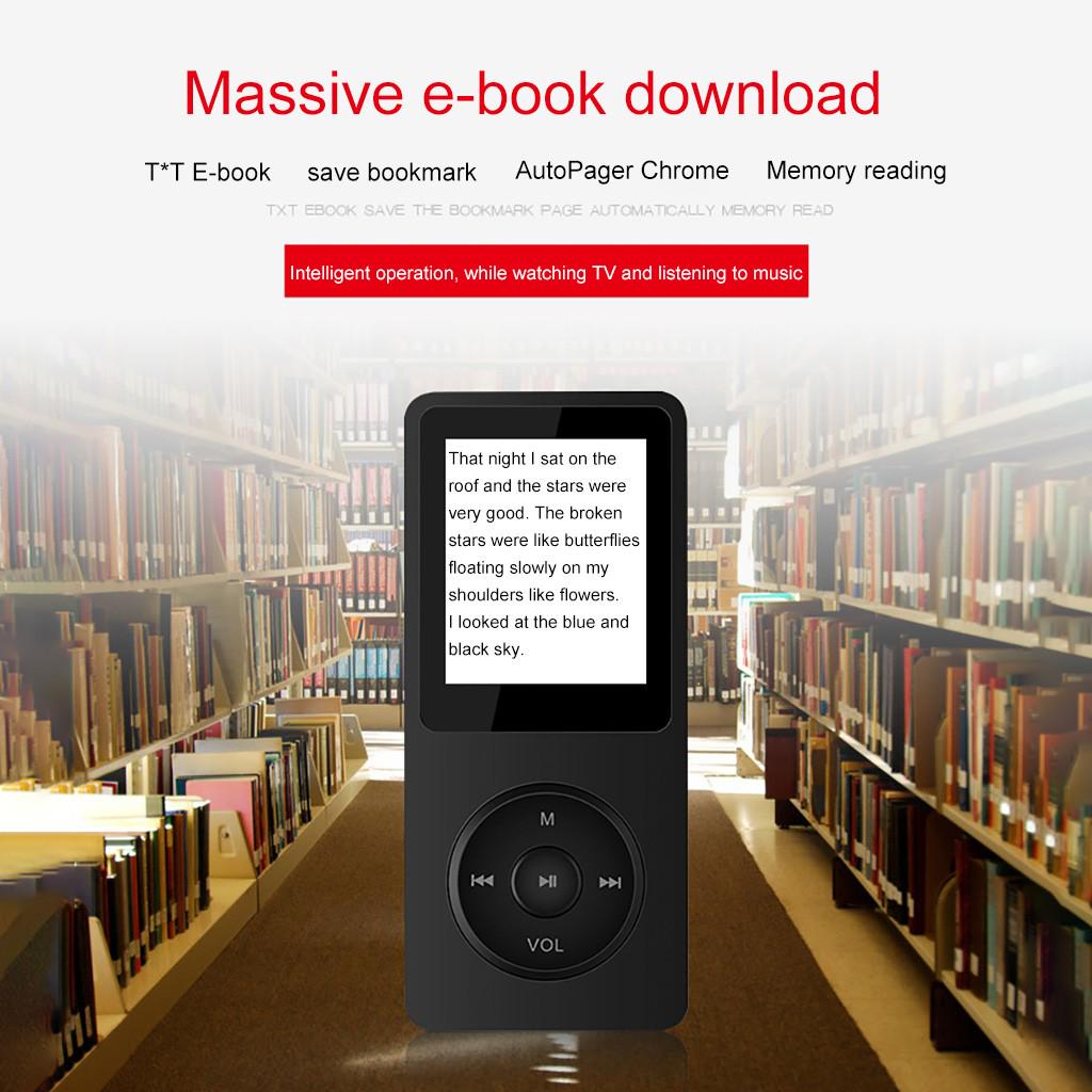 Мини-воспроизведение MP3 MP4 без потерь звука музыкальный плеер FM-рекордер 80 часов