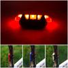 Led Mountain Bike Luggage Rack Light Waterproof Bicycle Rear Seat Reflective Taillight Night Ridding Safety Warning Reflector