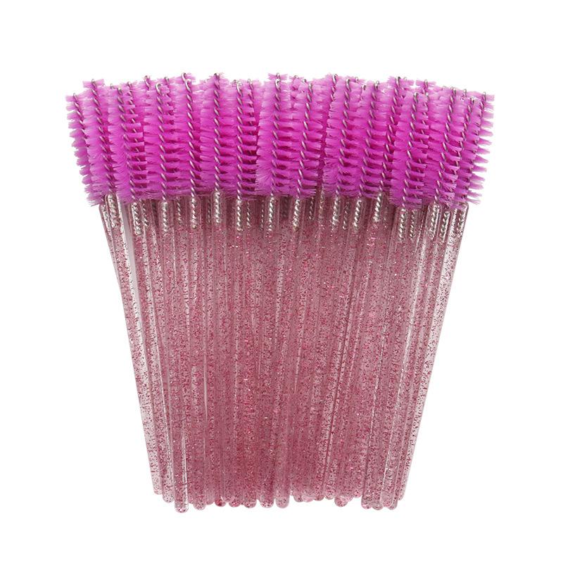 50Pcs/pack Eyelash Brush Disposable Eye Lashes Comb Applicator Makeup Tools Mascara Extension Comb Wands Brushes