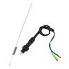 Universal 2 Wires Motorcycle Brake Light Switch Fit for Honda Kawasaki with Spring, Drum Brake Pedal Switch