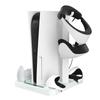 Подставка для охлаждения игровой консоли PS5, полка для хранения игровых дисков, держатель для гарнитуры, игровой контроллер, зарядное устройство, док-станция