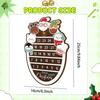Рождественский адвент-календарь Рождественское украшение Центральный элемент Декоративный домашний декор для