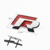 BPU1 2025 Hot Car Front Grill Trunk Auto Emblem Sticker Accessories For Volkswagen GTI R-Line R Polo Golf Passat Scirocco Jetta Tigualt2