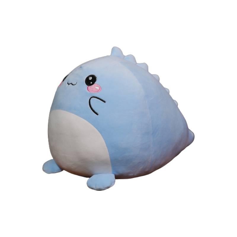 Плюшевая игрушка Squishmallow Динозавр Супермягкий короткий плюш Синий/розовый 20см/7.87дюймов