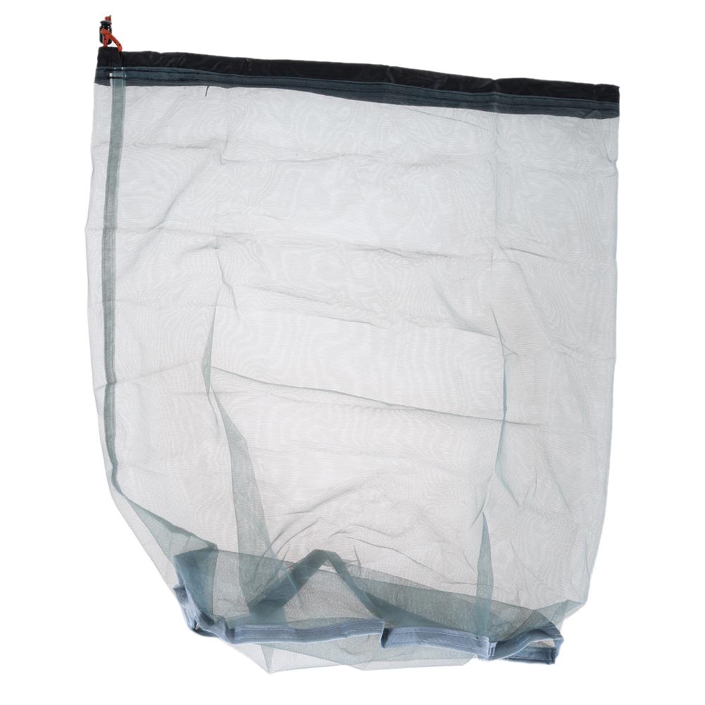 Ultralight Nylon Mesh Mesh Laundry Bag Ultralight Nylon Mesh Bags Laundry Outdoor Bag for Camping Travel Hiking Outdoor Sports