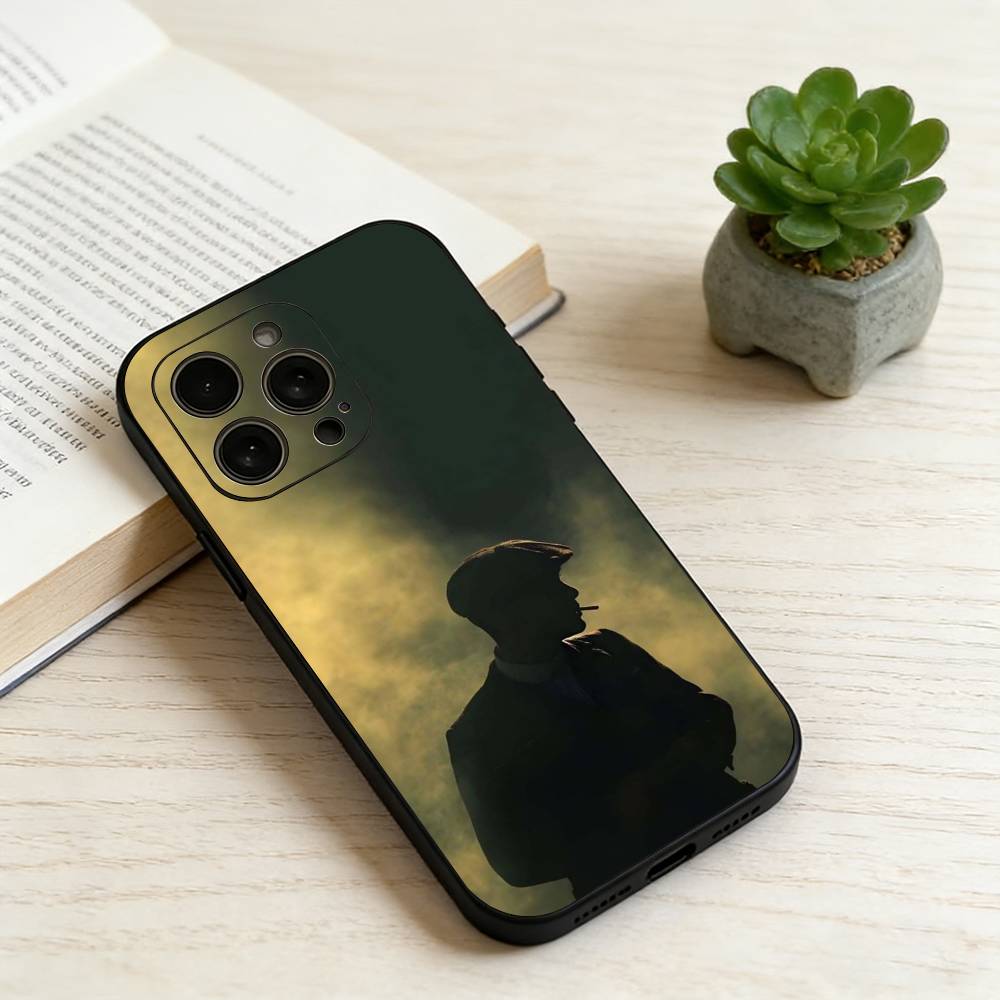 Чехол для телефона P-Peaky Blinders Силиконовый Мягкий Для IPhone 17 16 15 14 13 12 11 X XR Plus Pro Max Plus