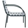 Garden Chairs 2 pcs Gray Wood