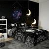 Sun and Moon Bedding Set Constellation Galaxy Comforter for Kids Boys Girls Teens Psychedelic Boho Mandala Comforter Breathable Celestial Du