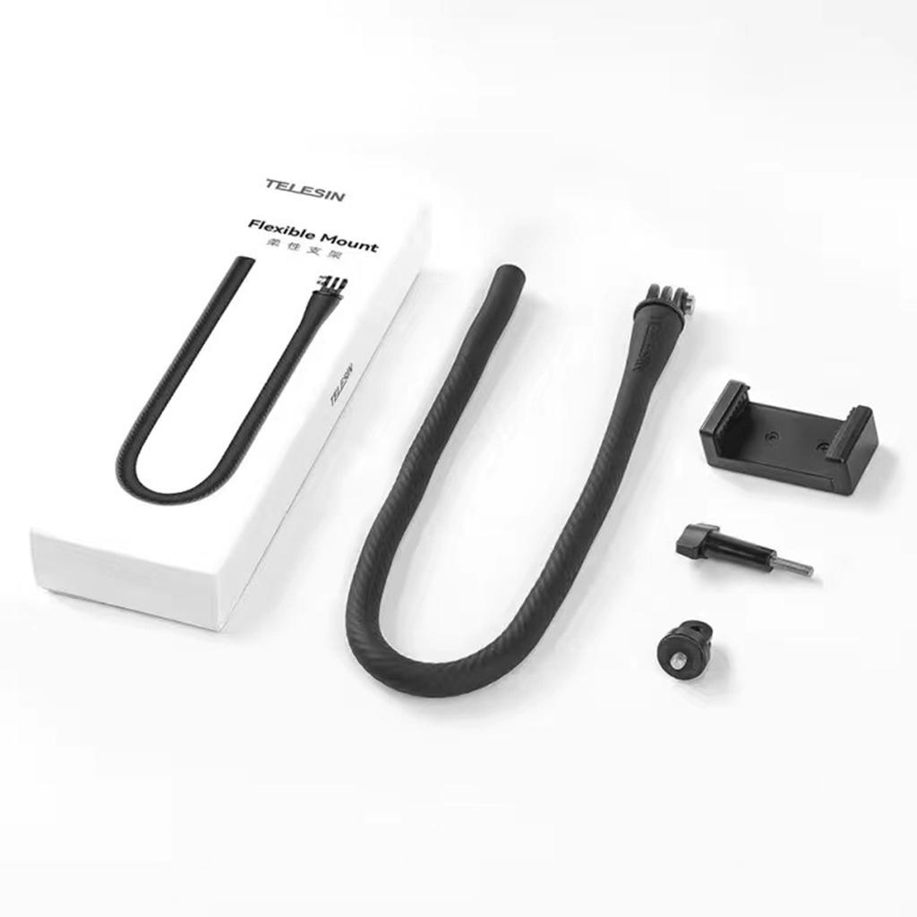 Гибкий штатив-гусиная шея для камеры, кронштейн-держатель, адаптер для крепления для GoPro11, настольный зажим-кронштейн с разъемом 1/4