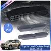 For Toyota Land Cruiser Prado J150 Lexus GX 400 2010~2018 Air Outlet Covers Under Rear Seats Conditioner Vent Grille Accessories