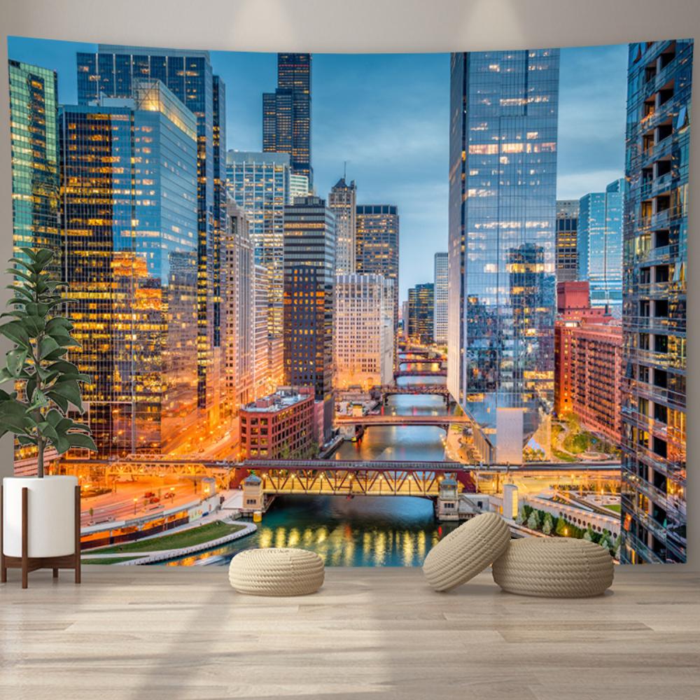 Скандинавский гобелен, прикроватное украшение, фон для комнаты, подвесная ткань для спальни, фоновая ткань для гостиной