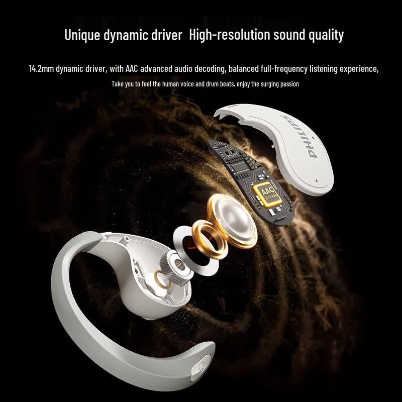 Philips TAT2708 Bone Conduction Bluetooth Ear-hook Headset