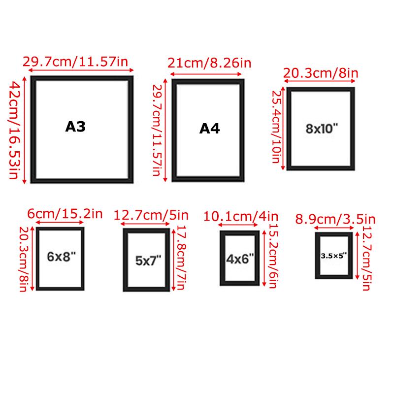 1 шт. с подставкой Рамки для документов и фотографий Офисная рамка для постера с плексигласовым окном Стильная фотография Несколько вариантов
