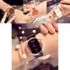 Sophisticated Women's Quartz Watch Featuring Durable Artificial Leather Wristband