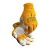 Caiman Revolution Cow Split Linerless MIG Gloves with Short Cuff Grain/Pig Welding/Multi-Purpose (XL)