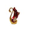 European Light Luxury Diamond Swan Spoon Holder - Gold/Silver Alloy Decorative Ornament
