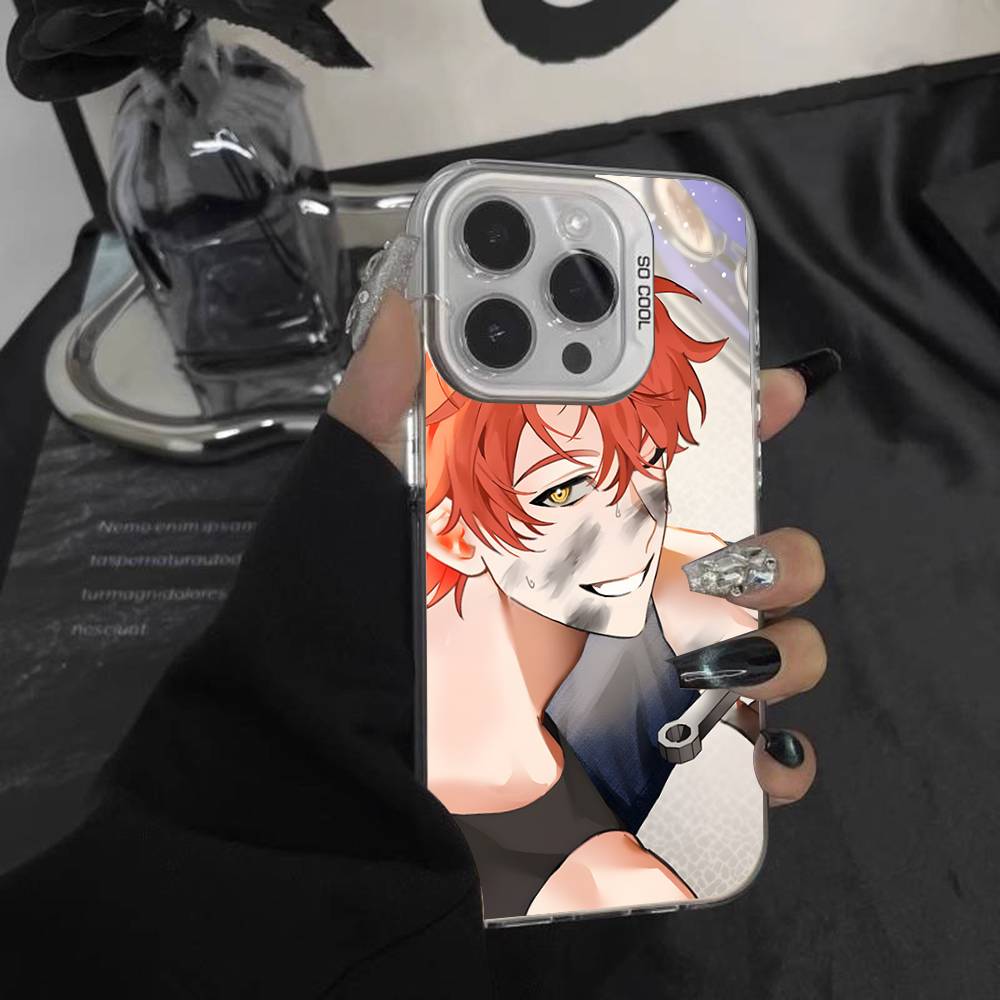 707 Luciel M-Mystic M-Messenger For iPhone 17,16,15,14,13,12,11,Mini,Pro,E,SE4,XS,MAX White Shockproof Candy Matte Cover