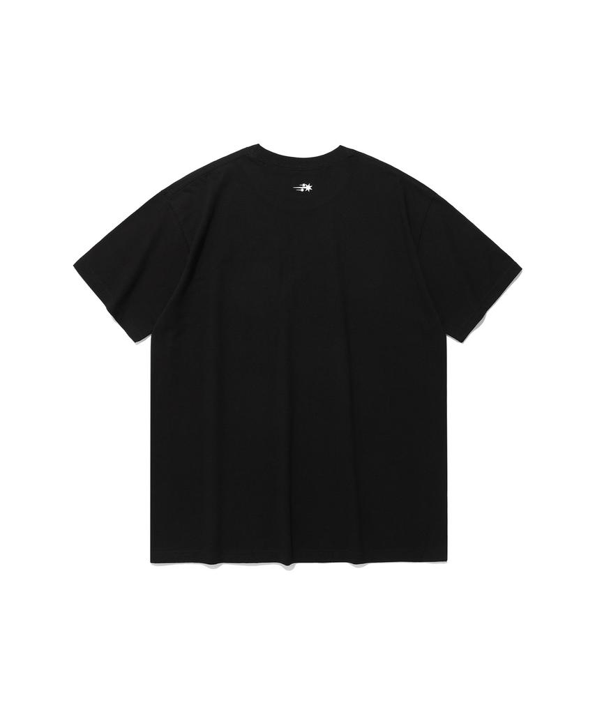 NICEGHOSTCLUB Футболка с кроликом или медведем_Черная(Ng2Emut507A)
