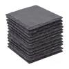Japanese Slate Natural Rock Coasters - Heat Insulation Pads for Bar & Whiskey
